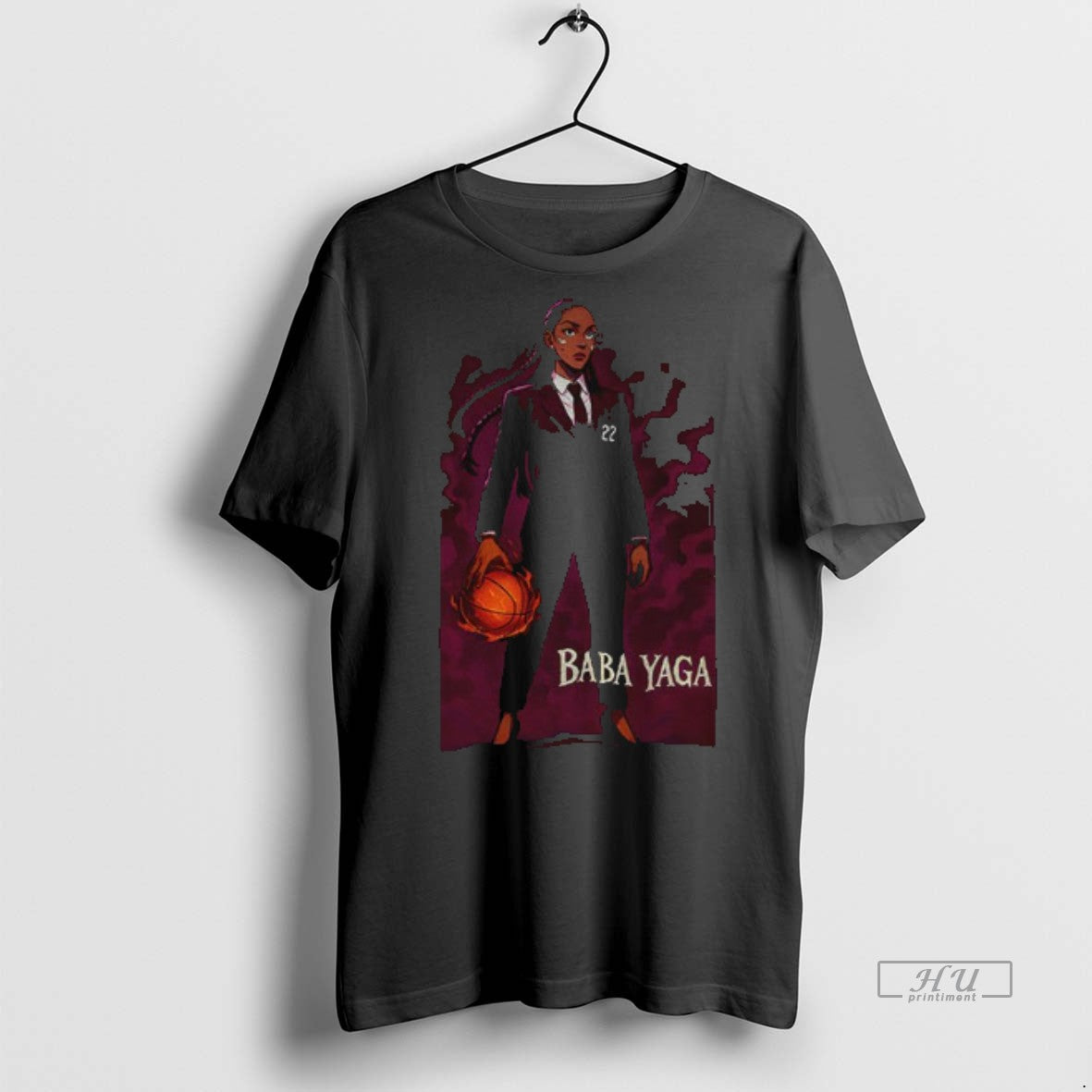 Limited Edition Aja Wilson Baba Yaga Graphic Tee Shirt Sweater