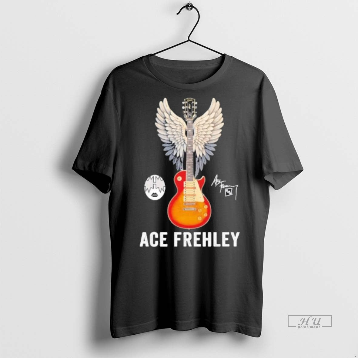 Limited Edition Ace Frehley Spaceman Guitar Tee Shirt Sweater