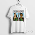 Limited Edition Aja Wilson And Jewell Loyd Las Vegas Aces Wnba Jam 2025 Champs Tee
