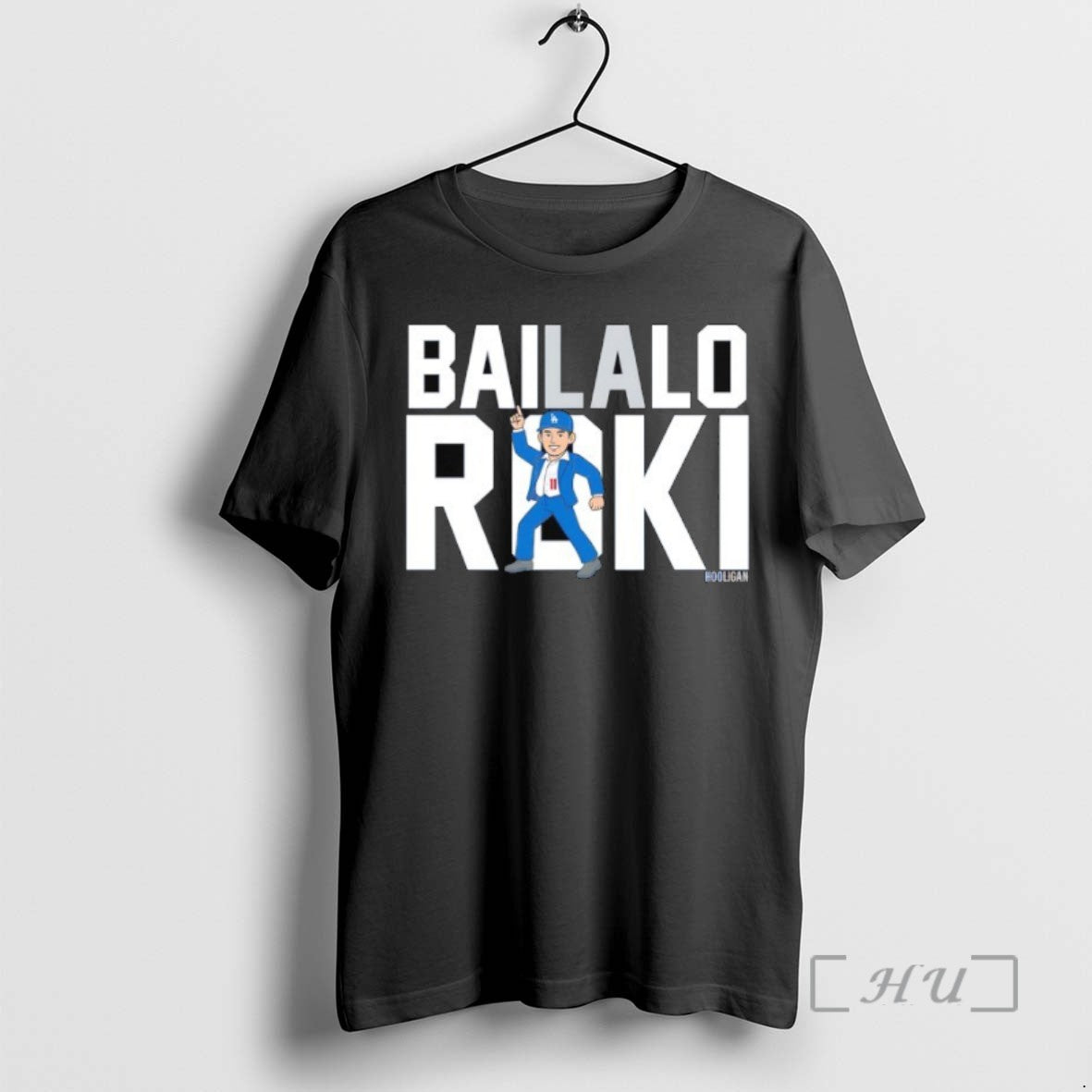 Limited Edition Bailalo Roki 11 La Dodgers Tee Shirt Sweater