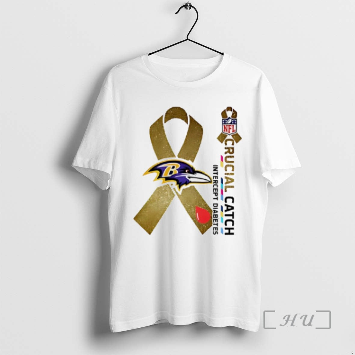 Limited Edition Baltimore Ravens Breast Cancer Crucial Catch 2025 Tee Shirt Sweater