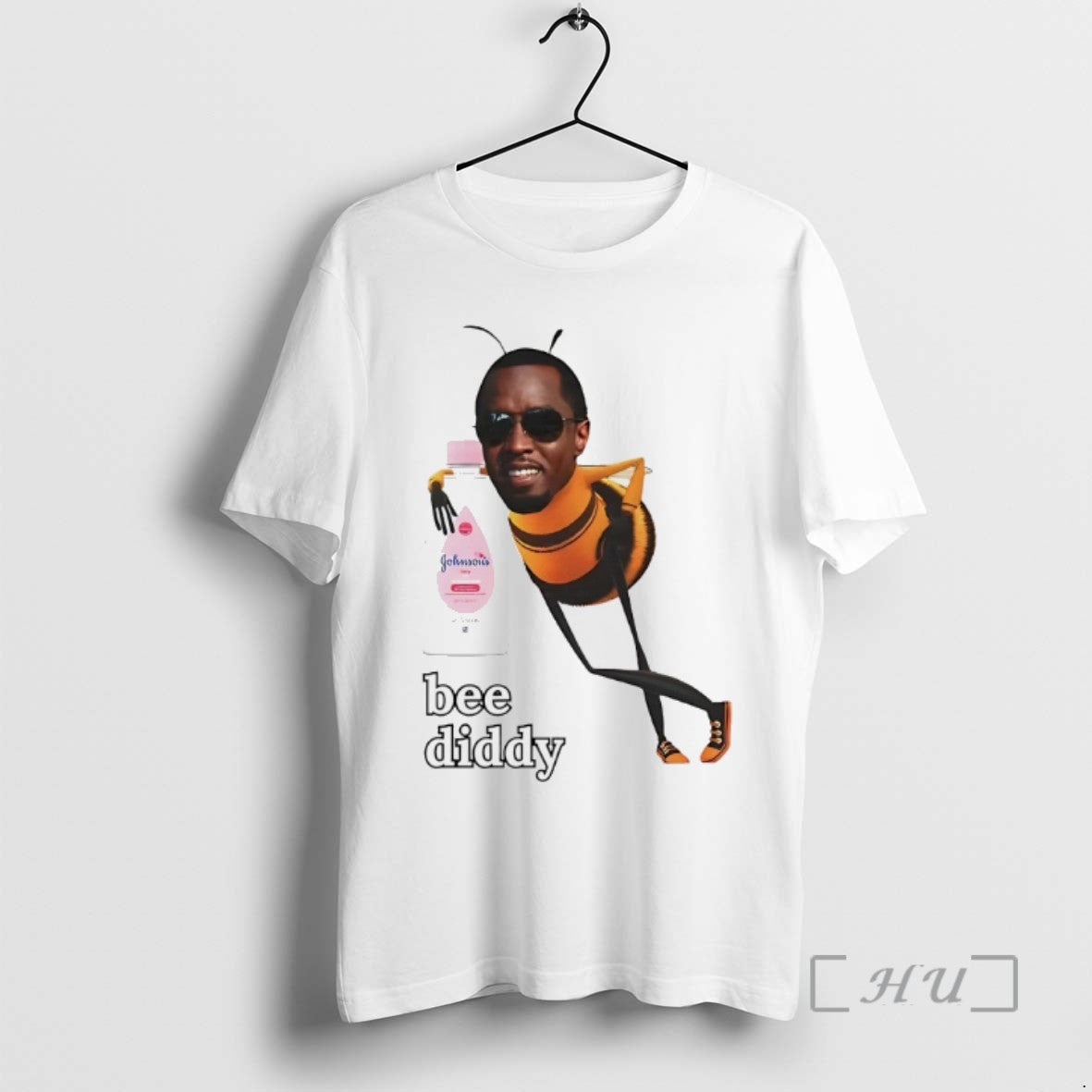Limited Edition Bee Diddy Sean Combs Baby Oil Tee Shirt Sweater
