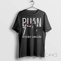 Limited Edition Bijan Robinson Atlanta Falcons Football Grab Number 7 Tee Shirt Sweater
