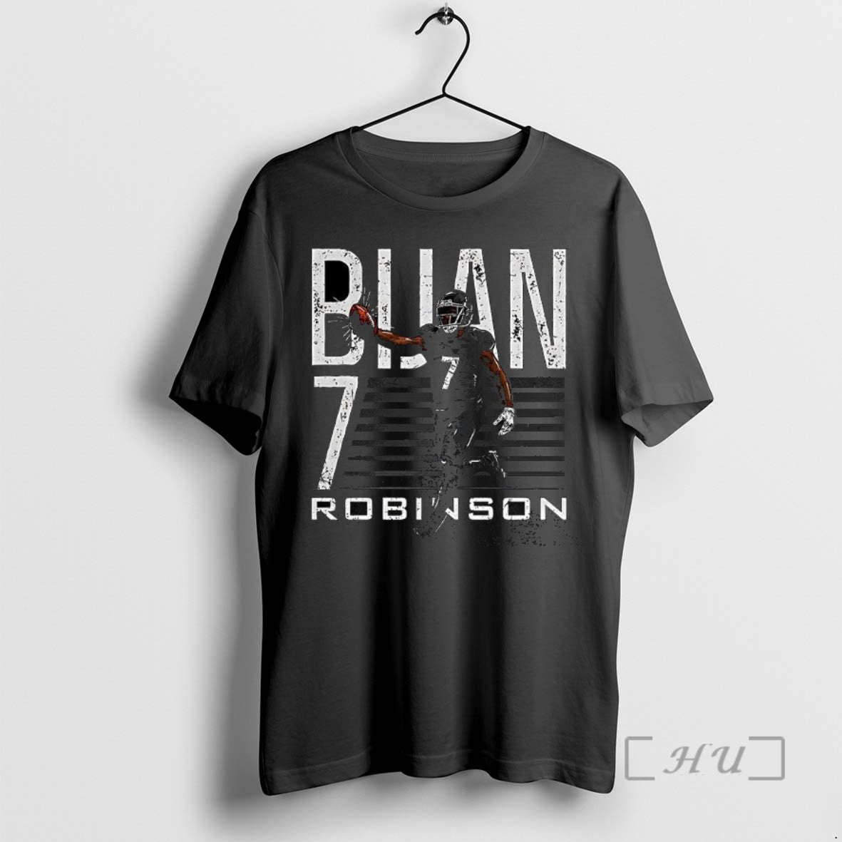 Limited Edition Bijan Robinson Atlanta Falcons Football Grab Number 7 Tee Shirt Sweater