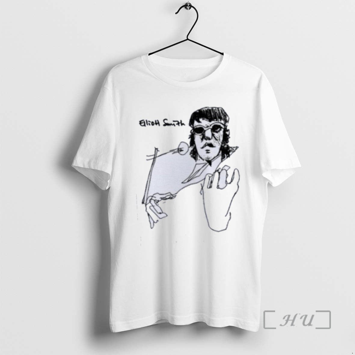 Limited Edition Blue Fools Elliott Smith Tee Shirt Sweater