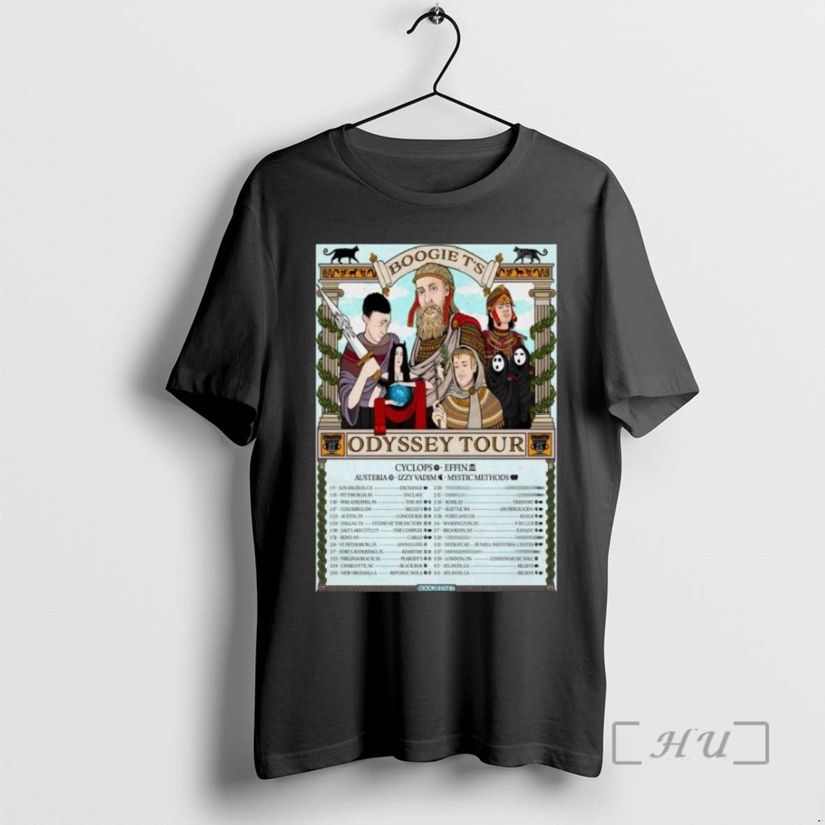 Limited Edition Boogie T 2026 Odyssey Tour Long Sleve Tee Shirt Sweater