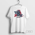 Limited Edition Buffal Bills Mascot Fan They Not Like Us Map Graphic Tee Shirt