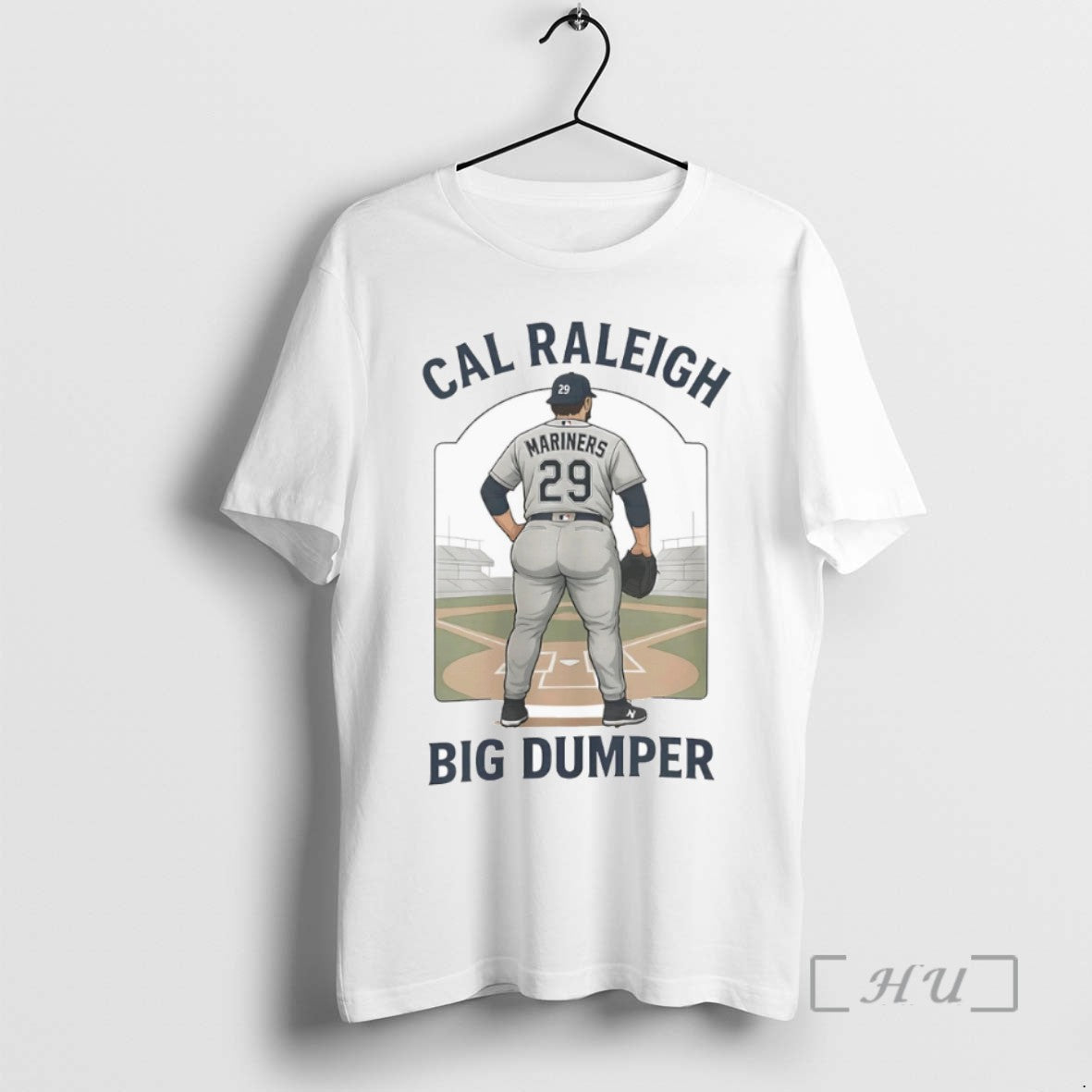 Limited Edition Cal Raleigh Big Dumper Tee Shirt Sweater
