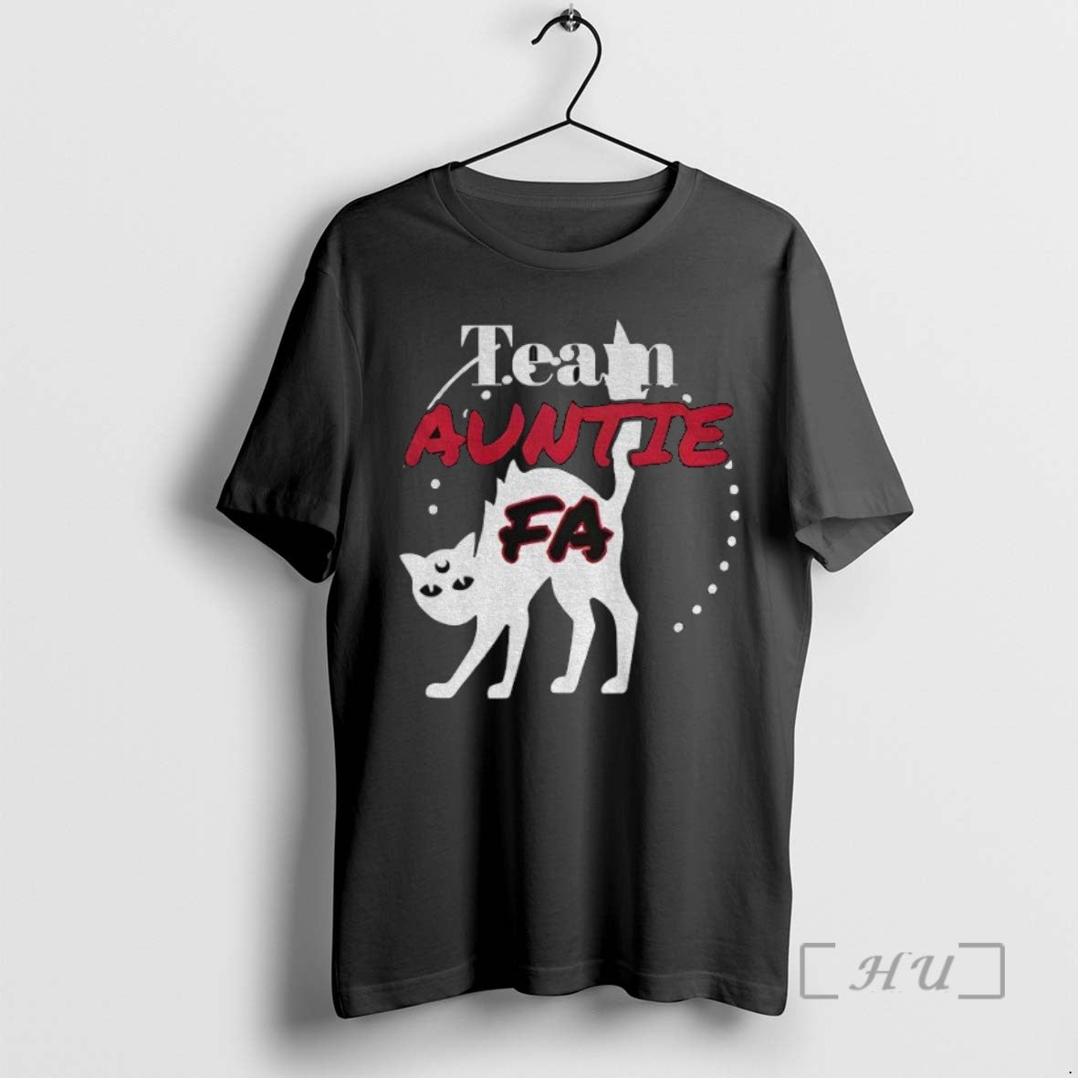 Limited Edition Cat Team Auntie Fa Meme Tee Shirt Sweater