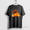 Limited Edition Cat And Pumpkin Halloween Tee Shirt Sweater