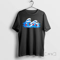 Limited Edition Chicago Tsunami Wave State Flag Tee Shirt Sweater
