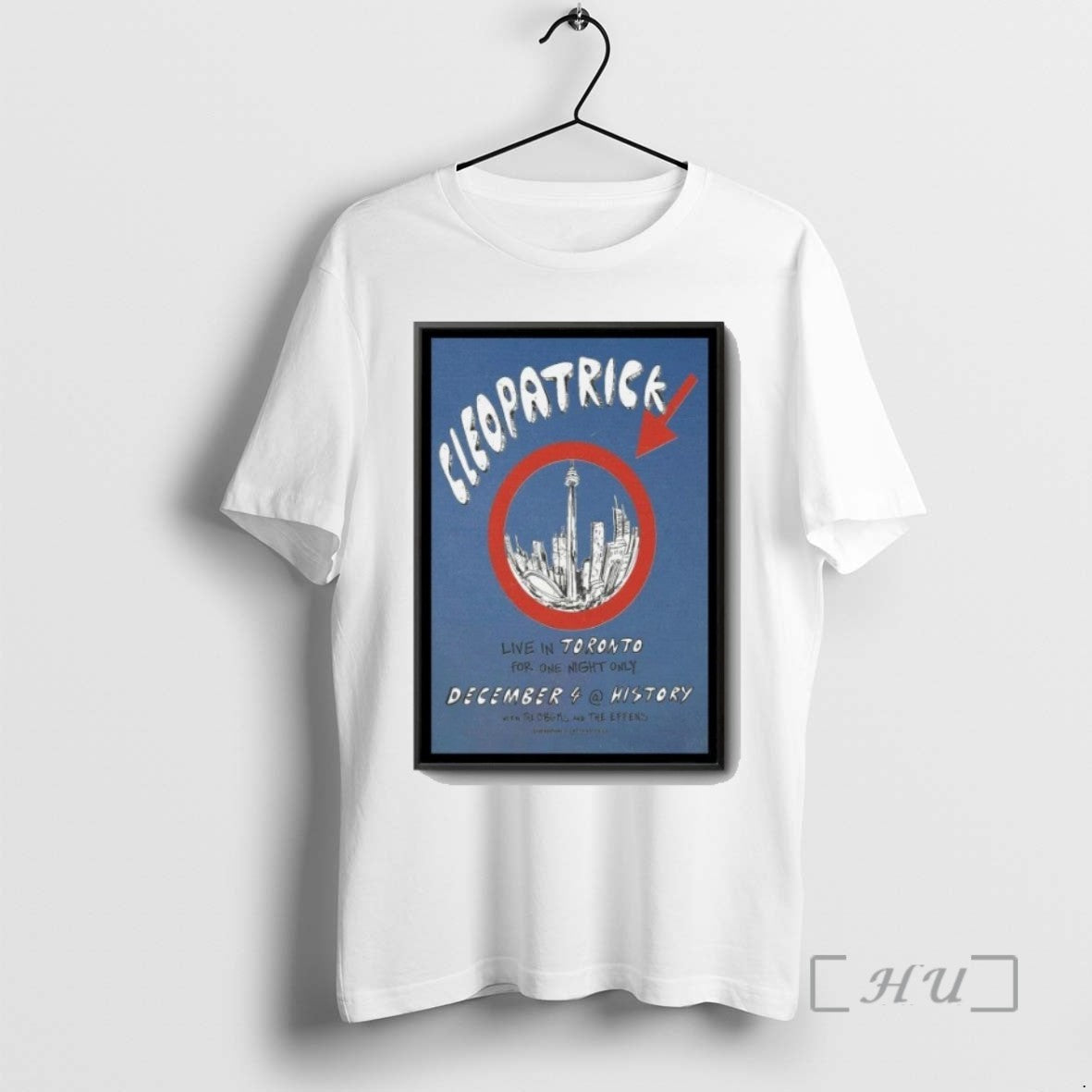 Limited Edition Cleopatrick December 4 2025 Show Toronto On Tee Shirt Sweater