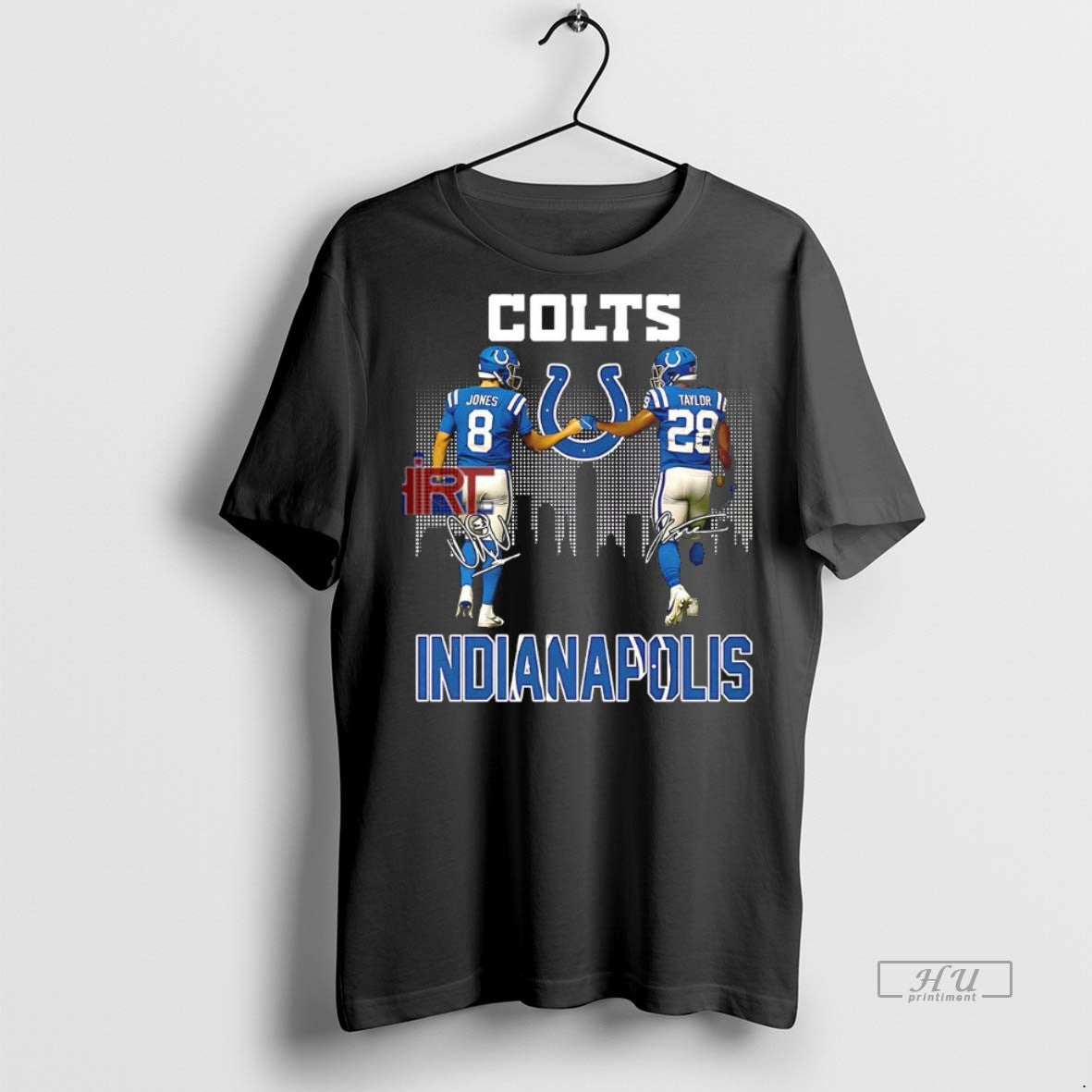 Limited Edition Colts Indianapolis Jones And Taylor Tee Shirt Sweater