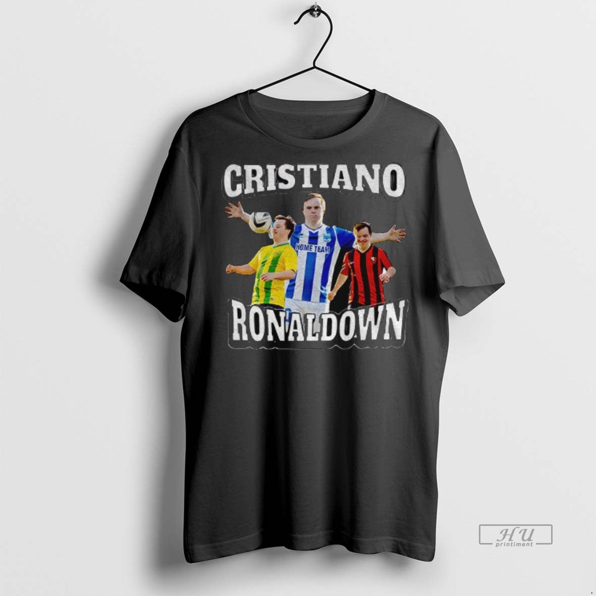 Limited Edition Cristiano Ronaldown Graphic Parody Tee Shirt Sweater
