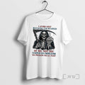 Limited Edition Death Skeleton I Avoid Shit Because Im Scared Of Me Not You Temper