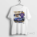 Limited Edition Denny Hamlin Checkered Flag Sports 10 12 2025 South Point 400 Race Winner