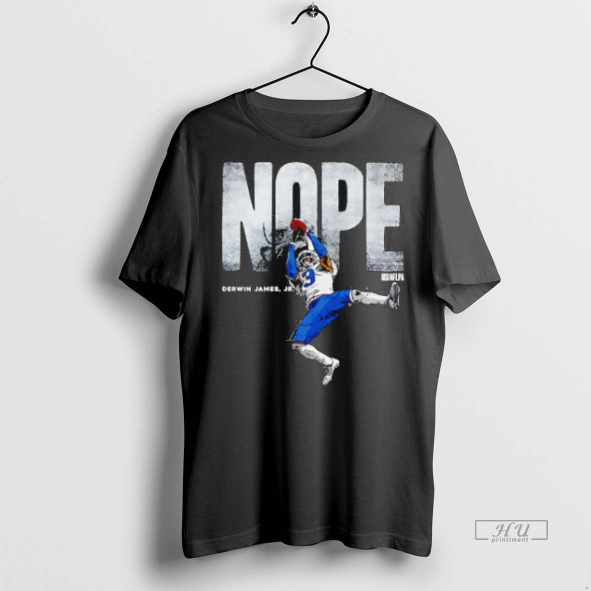 Limited Edition Derwin James Jr Los Angeles Chargers Nope Signature Tee Shirt Sweater