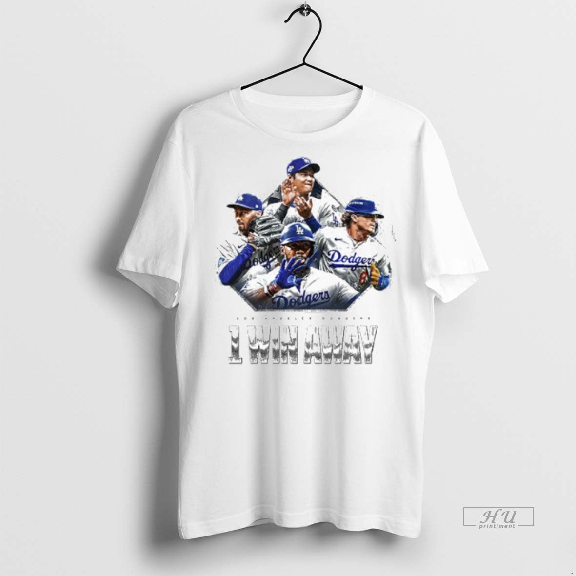 Limited Edition Dodgers One Win Away Tee Shirt Sweater