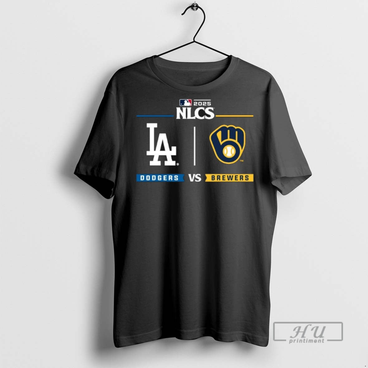 Limited Edition Dodgers Vs Brewers 2025 Postseason Nlcs Graphic Tee Shirt Sweatshirt Hoodies