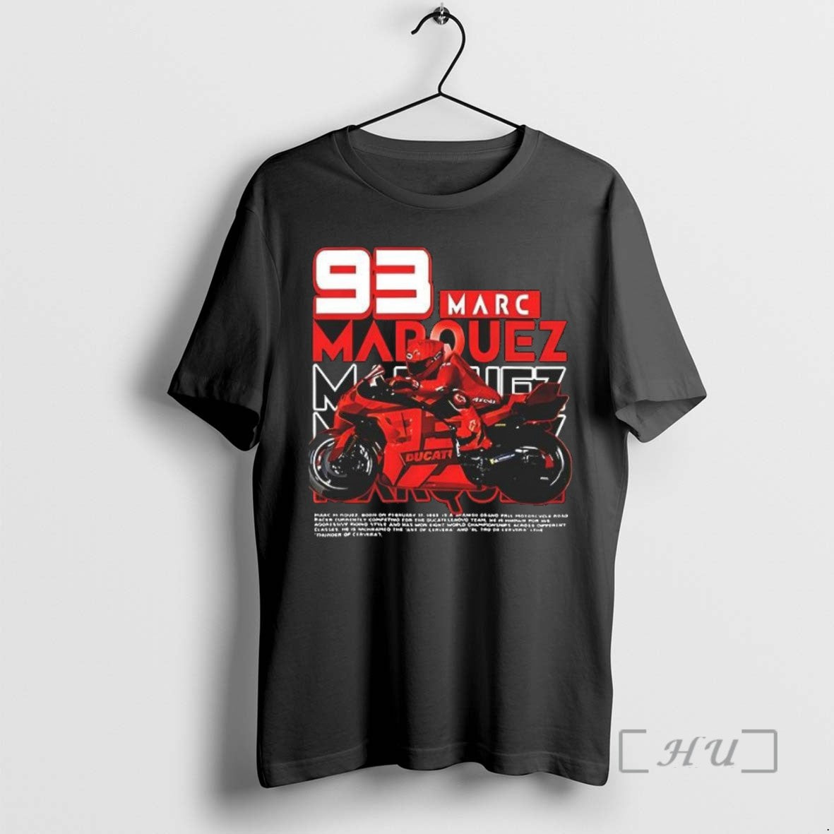Limited Edition Ducati Lenovo Team Marc Marquez 99 Tee Shirt Sweater
