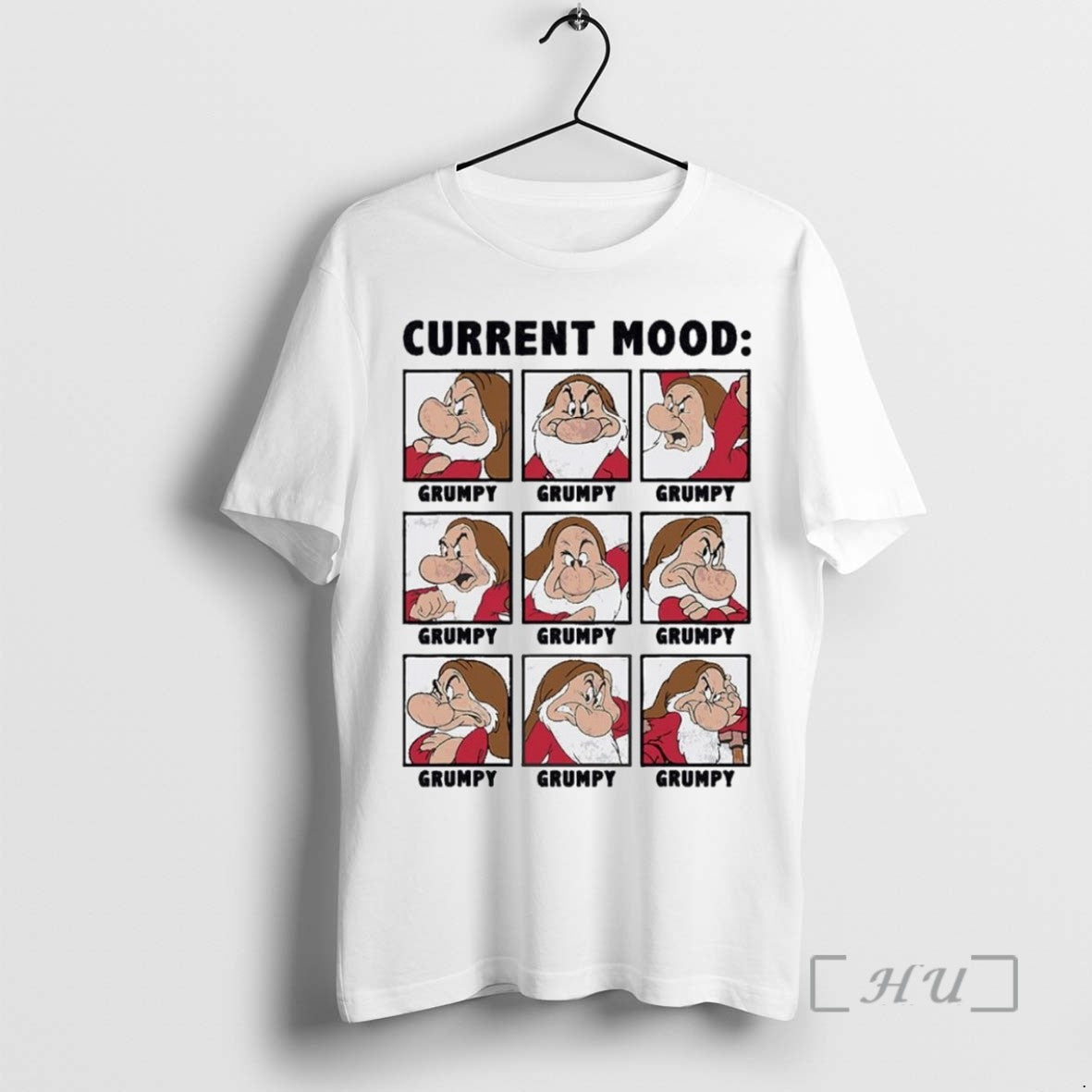 Limited Edition Dwarfs Current Mood Always Grumpy Tee Shirt Sweater