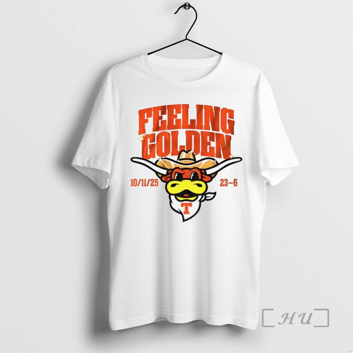 Limited Edition Feeling Golden Texas Longhorns Football 10 11 25 23 6 Tee Shirt Sweater