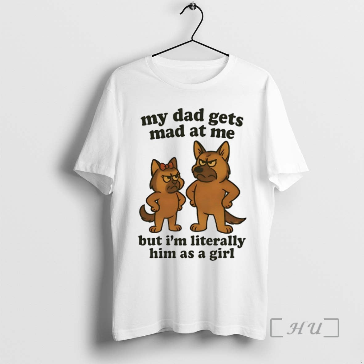 Limited Edition German Shepherd My Dad Gets Mad At Me Tee Shirt Sweater