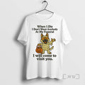 Limited Edition German Shepherd When I Die I Dont Want Anybody At My Funeral Halloween