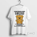 Limited Edition Golden Retriever Controlling My Mouth Is The Easy Part Tee Shirt Sweater