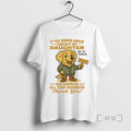 Limited Edition Golden Retriever If You Wanna Argue Contact My Daughter Not My Problem Tee