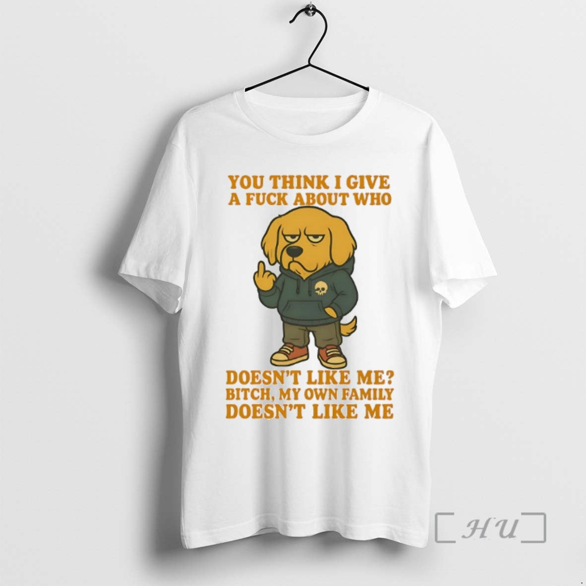 Limited Edition Golden Retriever You Think I Give A Fuck About Who Doesnt Like Me