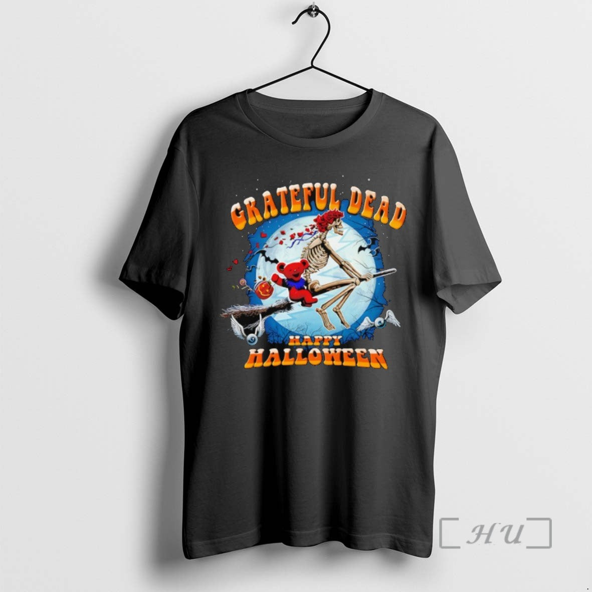 Limited Edition Grateful Dead Wicked Bertha Happy Halloween Tee Shirt Sweater