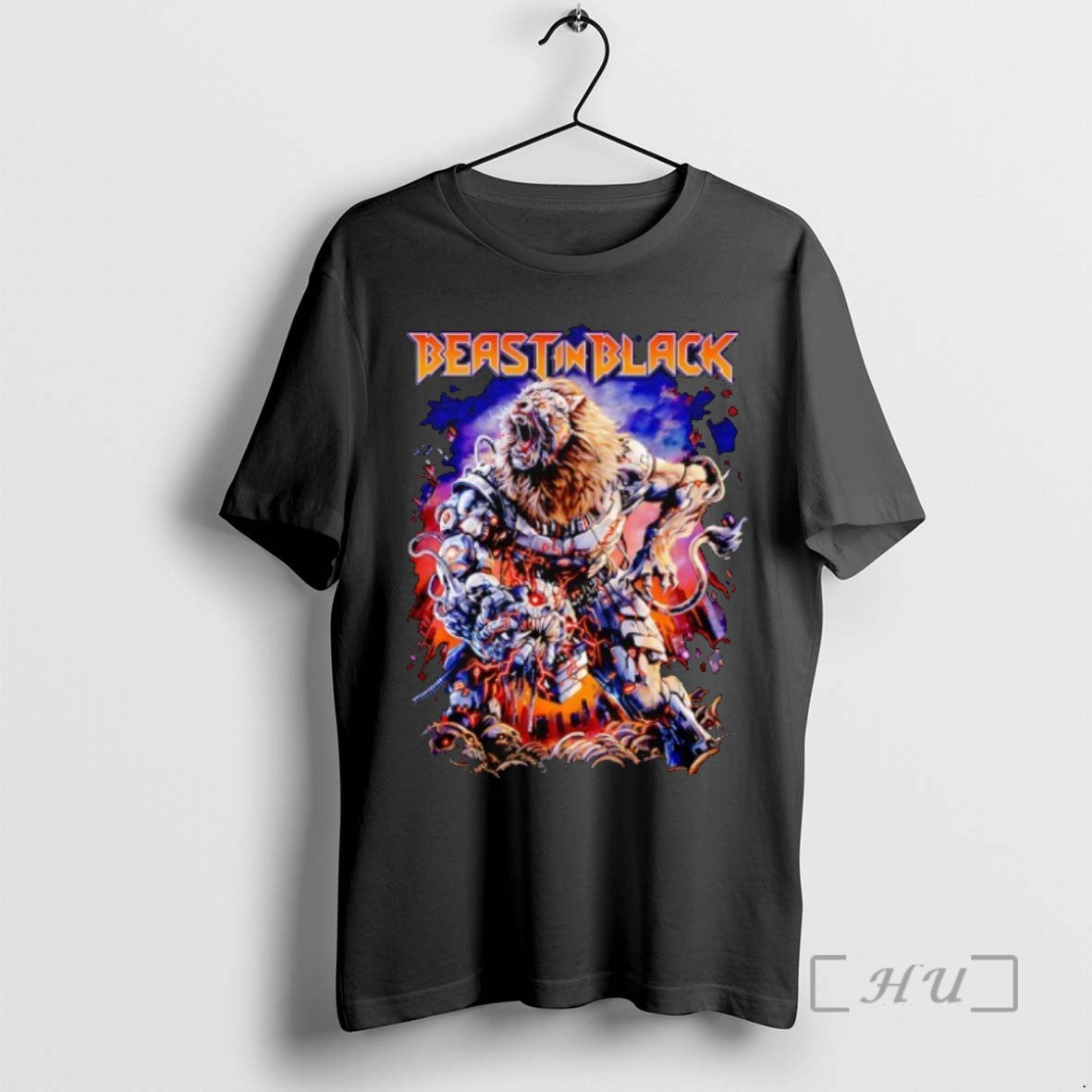 Limited Edition Heavy Metal Beast In Black Tee Shirt Sweater