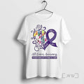 Limited Edition Hope Faith Love All Cancer Awareness Together Lets Find A Cure 2025 Tee