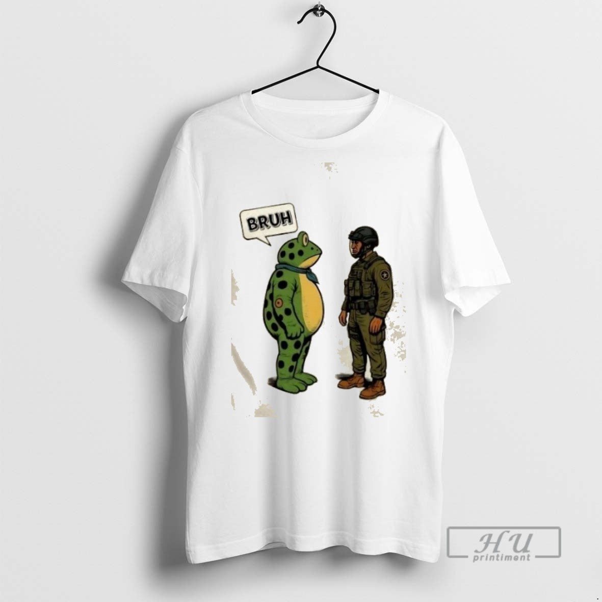 Limited Edition Ice Vs Bruh Portland Frog Graphic Tee Shirt Sweatshirt Hoodies