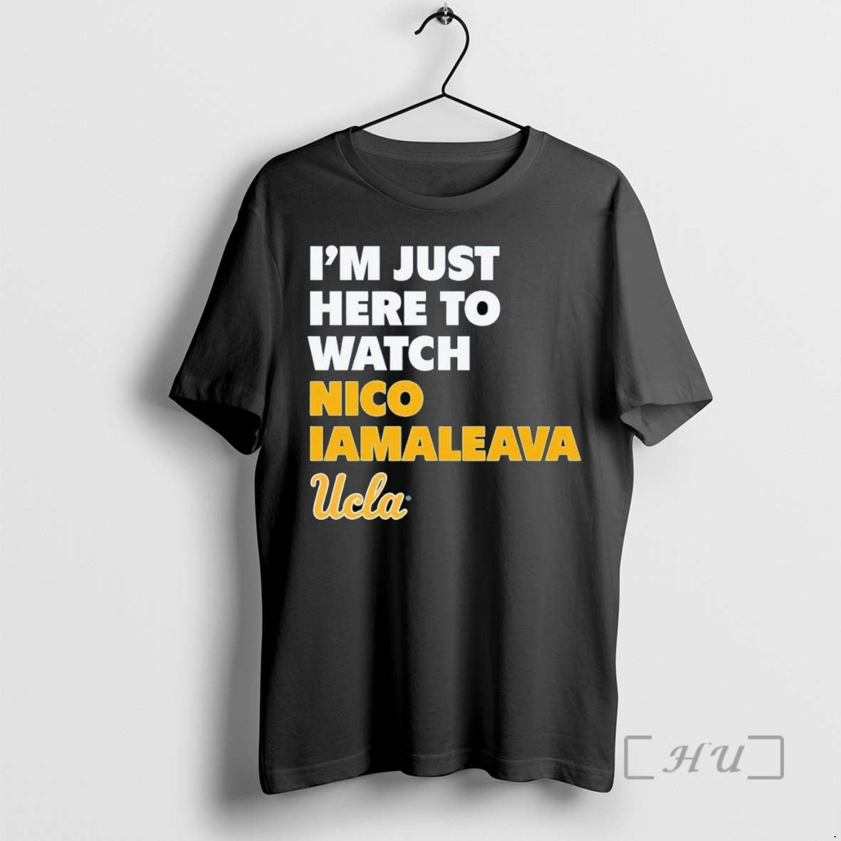 Limited Edition Im Just Here To Watch Nico Iamaleava Tee Shirt Sweater