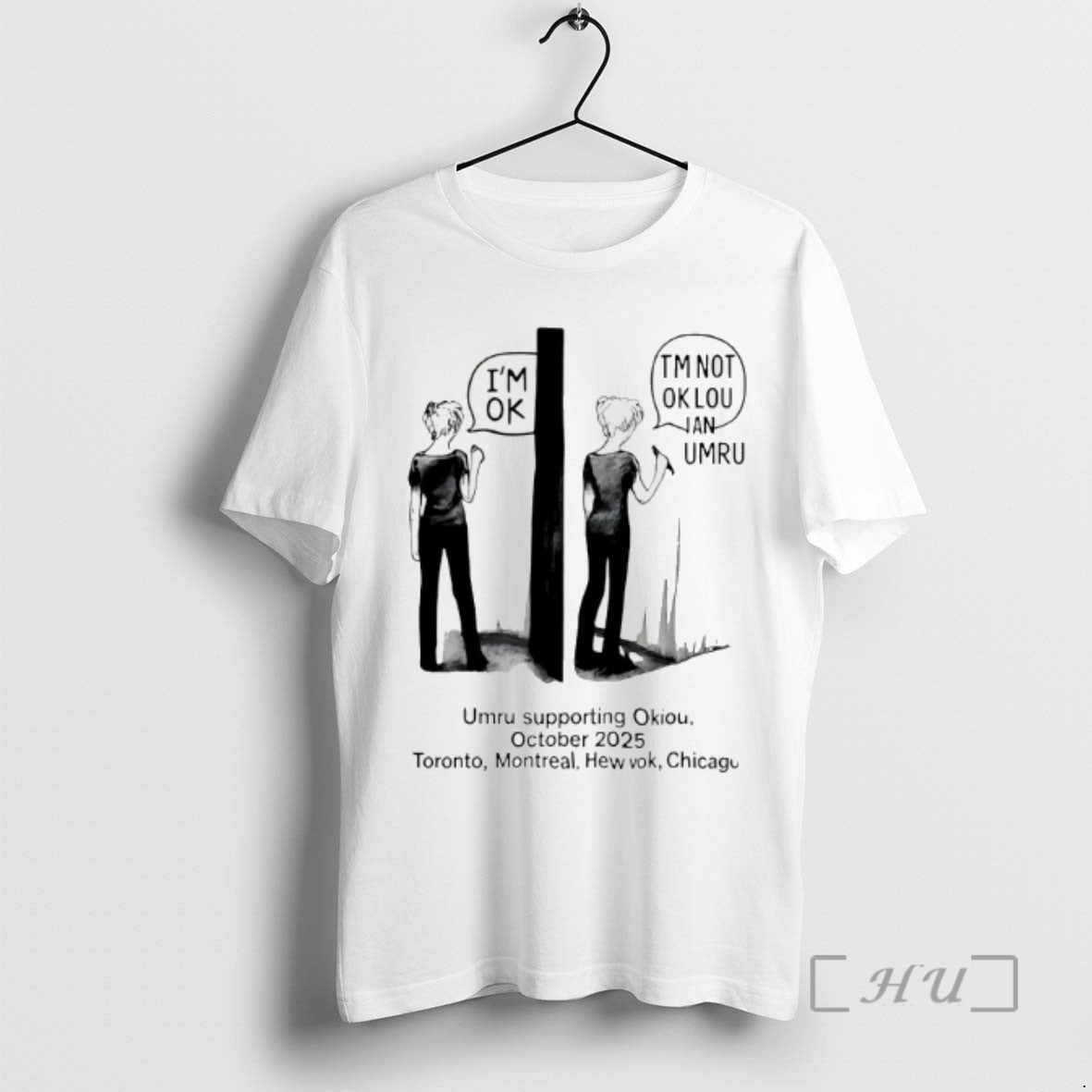 Limited Edition Im Ok Im Not Oklou Ian Umru 2025 Tee Shirt Sweater