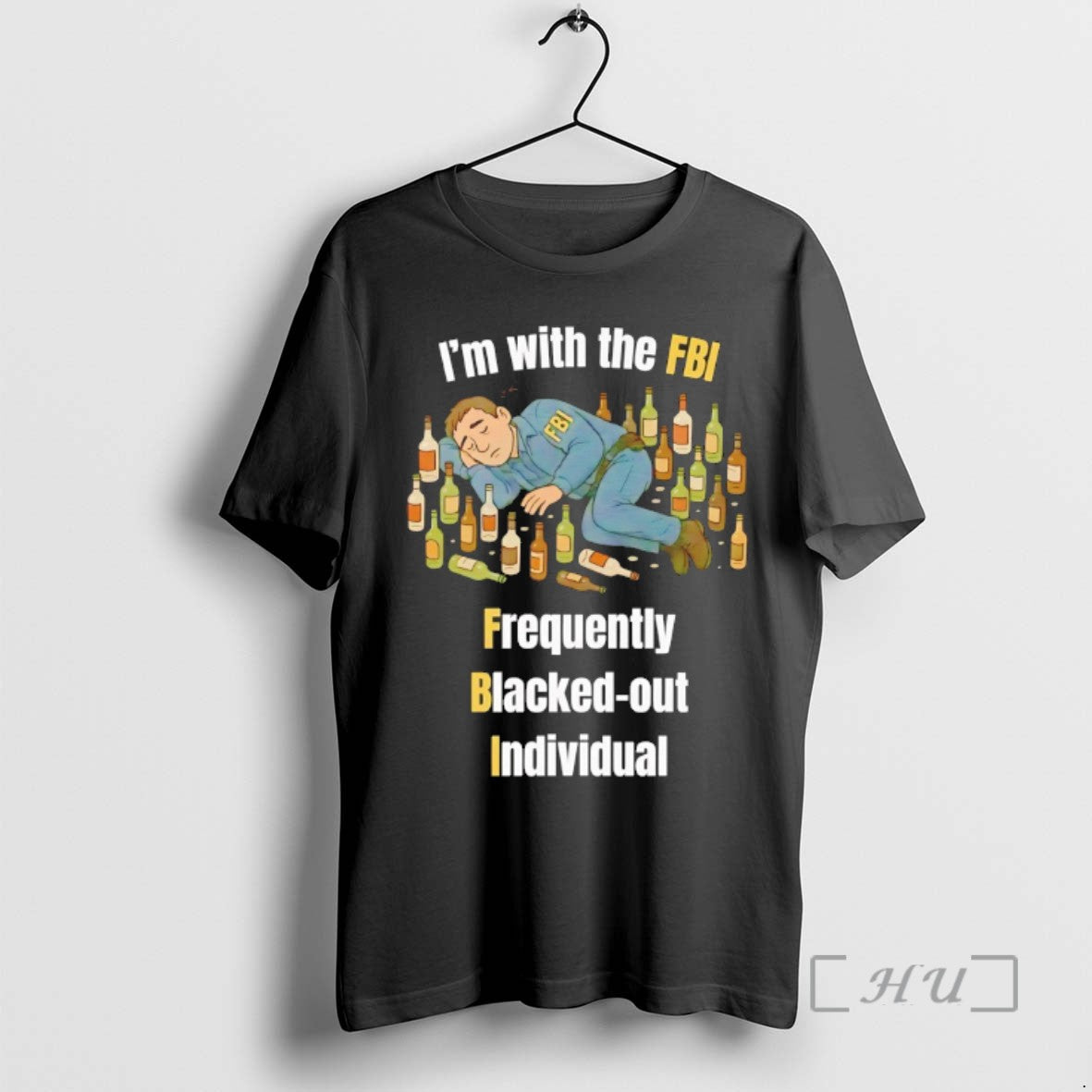 Limited Edition Im With The Fbi Frequently Blacked Out Individual Tee Shirt Sweater