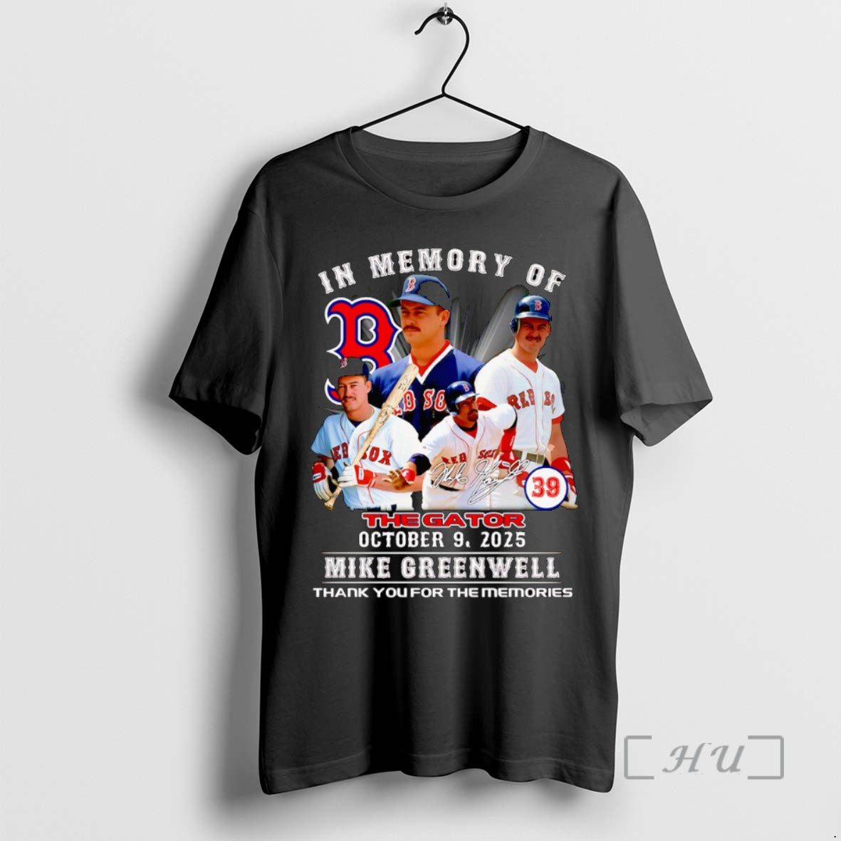 Limited Edition In Memory Of The Gator October 9 2025 Mike Greenwell Thank You For