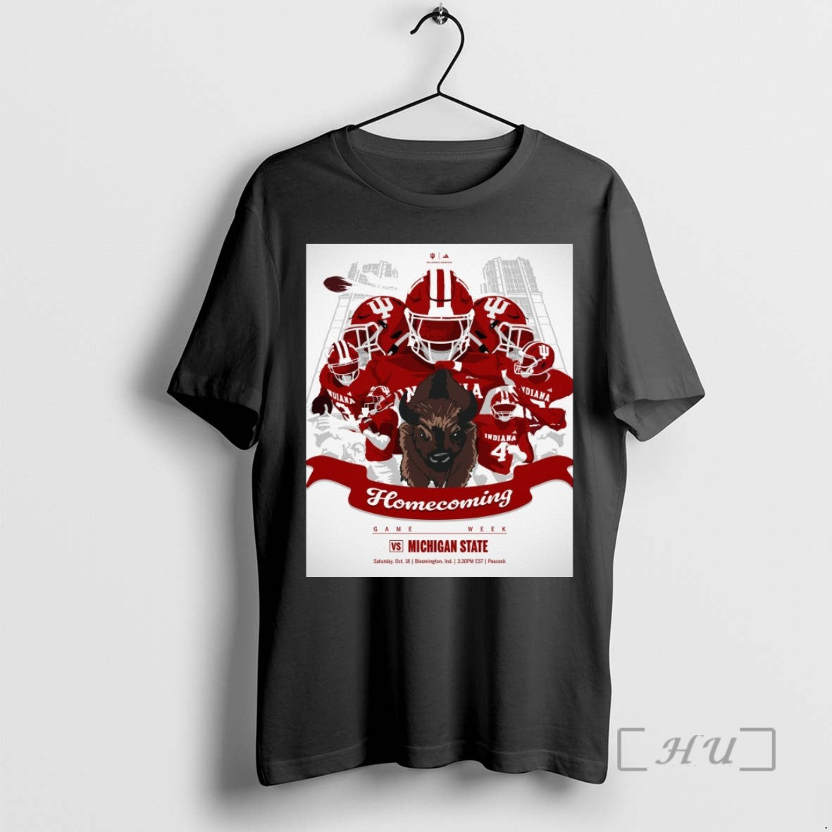 Limited Edition Indiana Vs Michigan State Homecoming Game Week Saturday October 18 2025 Bloomington Indiana