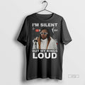 Limited Edition Jackie Young Im Silent But My Rings Loud Tee Shirt Sweater