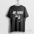 Limited Edition Jaxson Dart And Cameron Skattebo New York Giant Baseball Cameron Skattebo Signature Tee