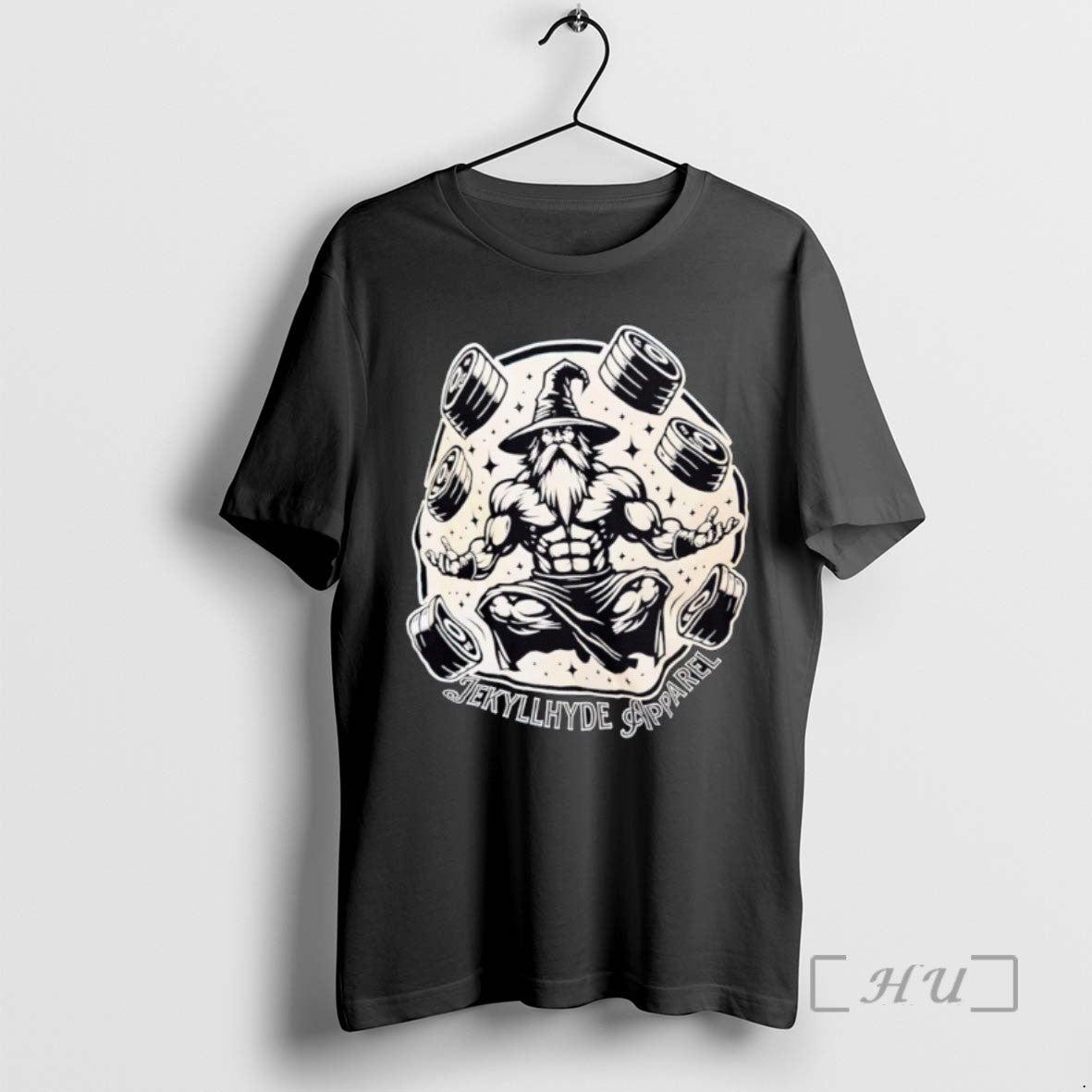 Limited Edition Jekyllhyde Apparel Halloween Black White Tee Shirt Sweater