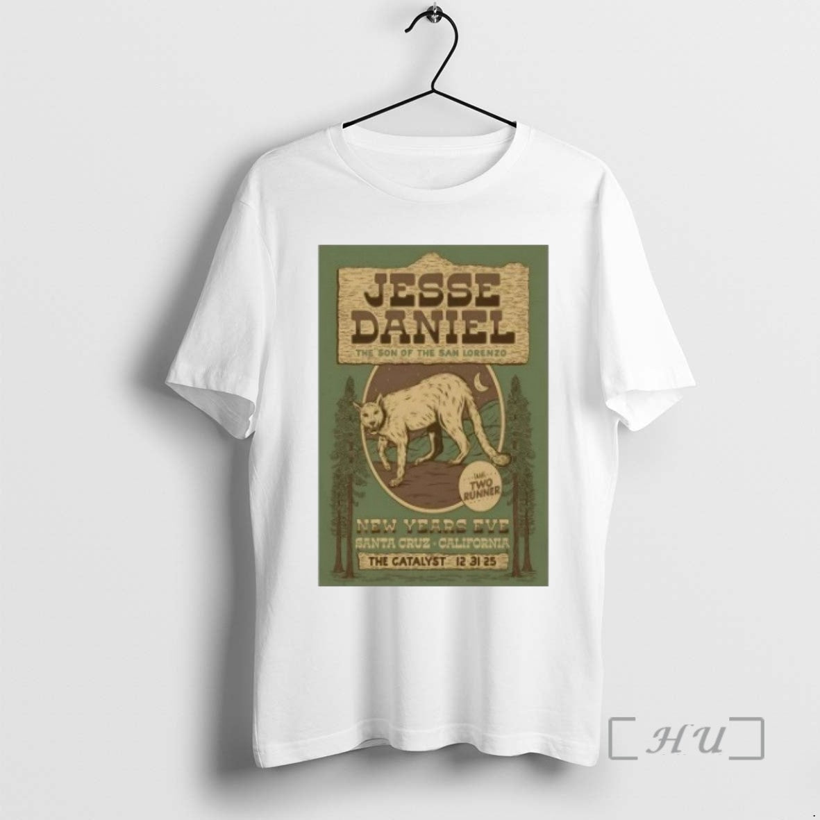 Limited Edition Jesse Daniel 12 31 2025 The Catalyst Santa Cruz Ca Tee Shirt Sweater