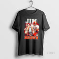 Limited Edition Jim Brown Graphic Collage Cleveland Browns Tee Shirt Sweater