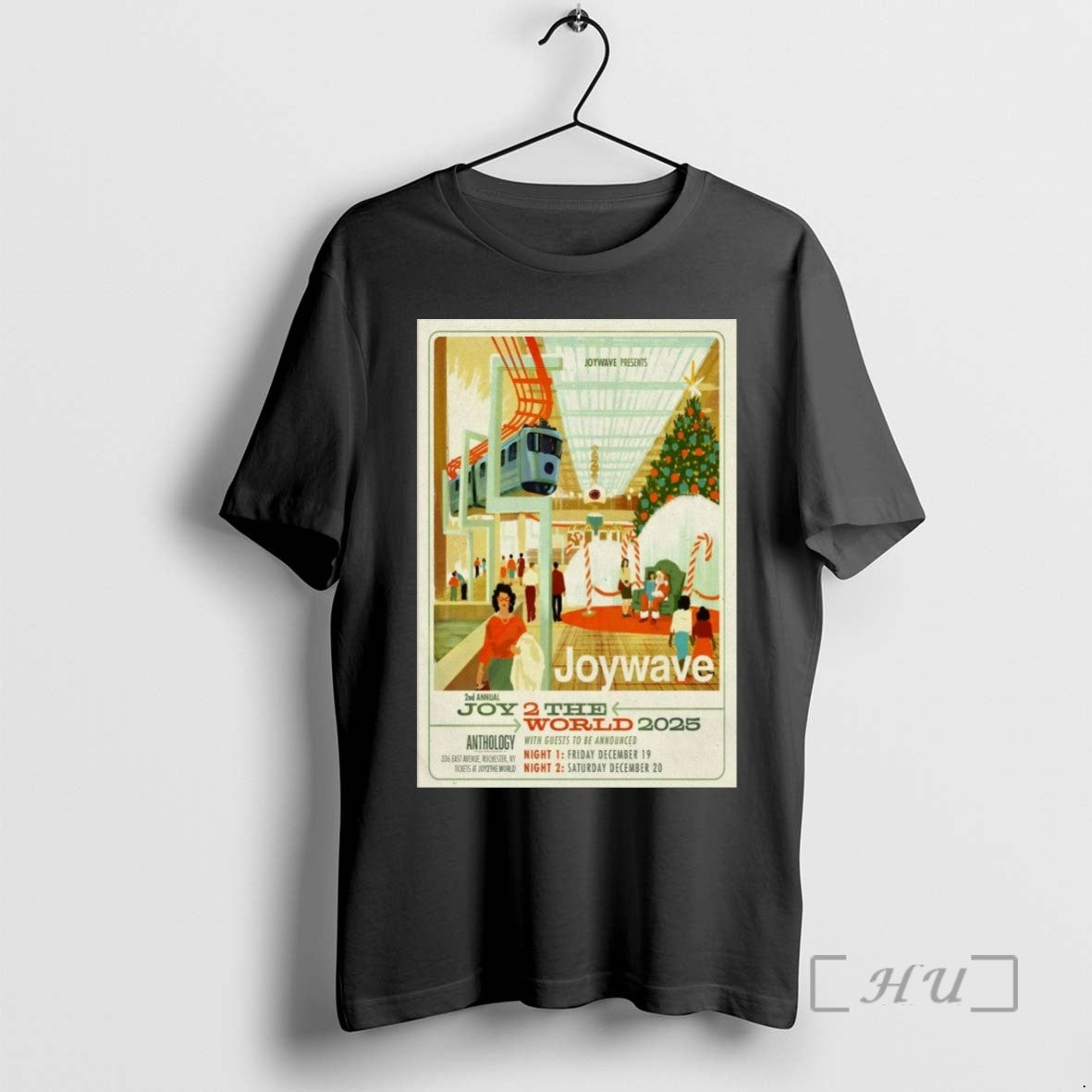Limited Edition Joywave 2nd Annual Joy 2 The World 2025 Anthology In Rochester Ny Tee