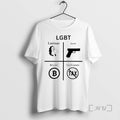 Limited Edition Lgbt Latinas Guns Bitcoin And Tax Evasion Tee Shirt Sweater