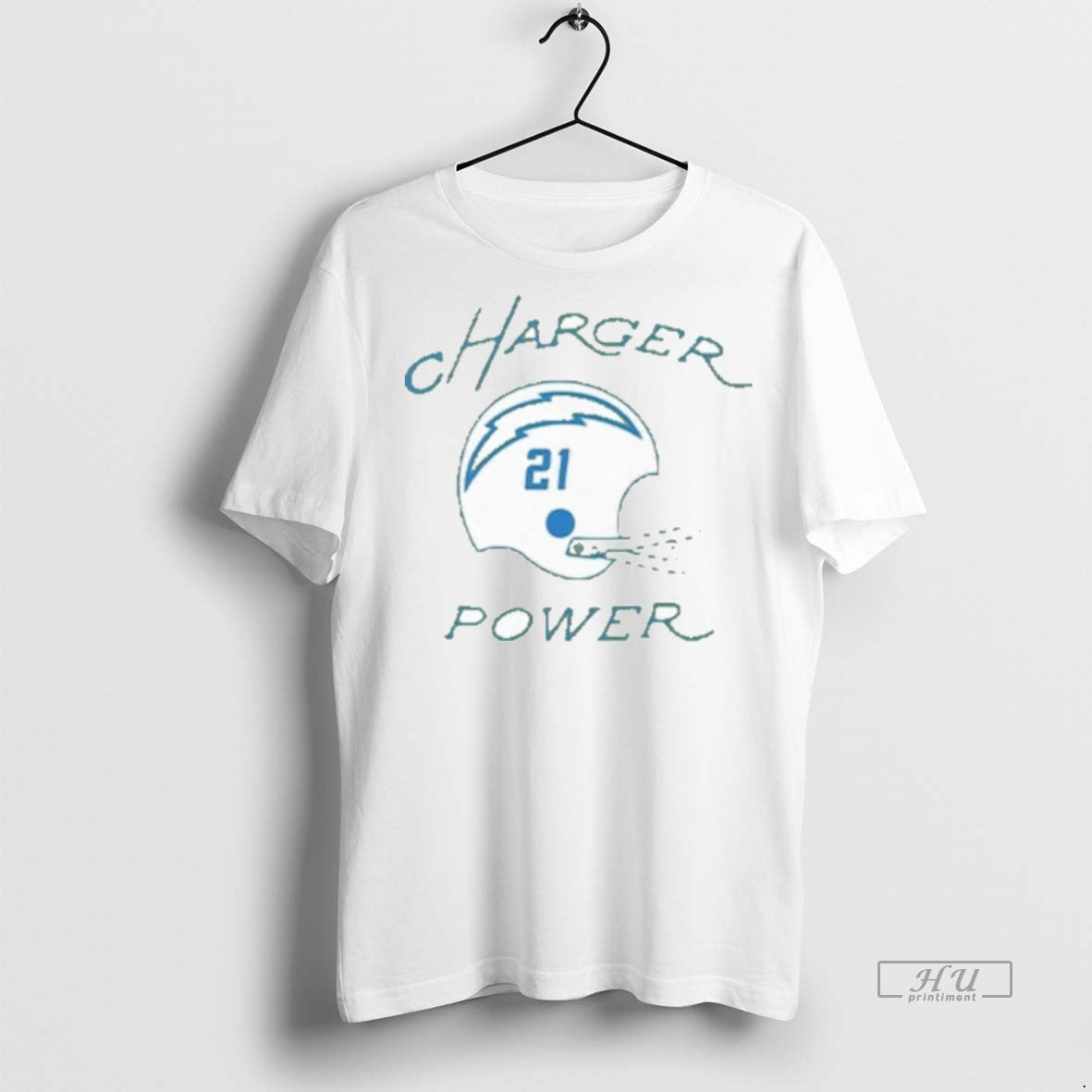 Limited Edition Los Angeles Chargers Charger Power Tee Shirt Sweater