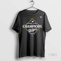 Limited Edition Los Angeles Dodgers 2025 National League Champions Locker Room Tee Shirt Sweater