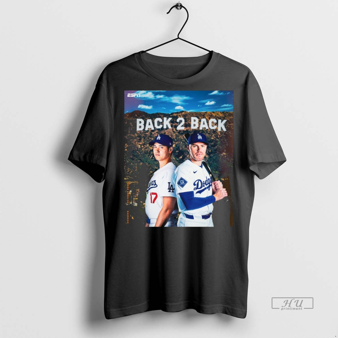 Limited Edition Los Angeles Dodgers Mlb 2025 Back To Back To The Fall Classic Tee